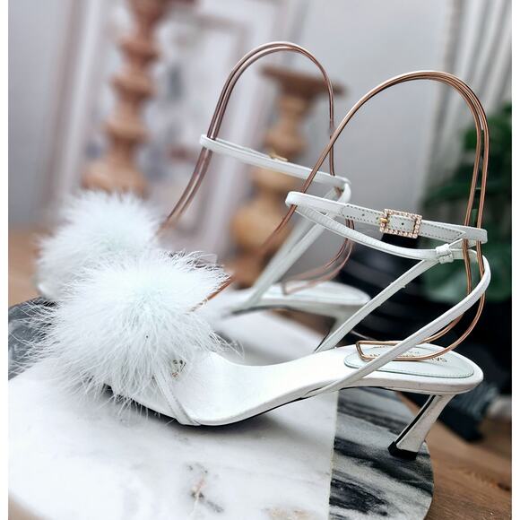 Saint Laurent Mae Pointed Toe Mules - Picture 5 of 7